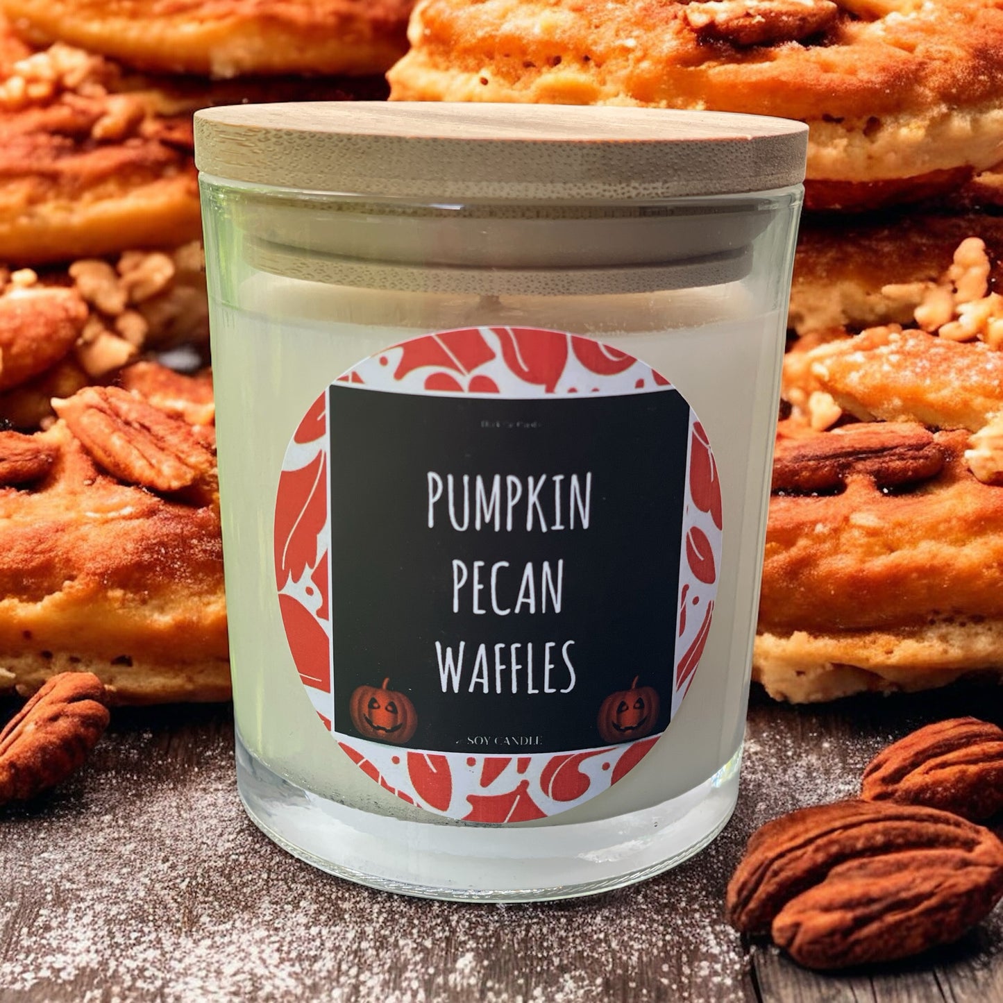 Pumpkin Pecan Waffles 🧇 🍂 🎃