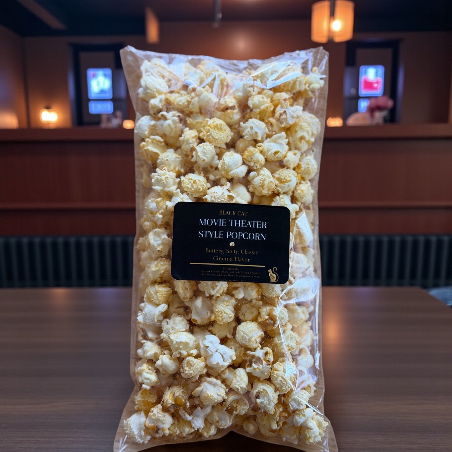 Movie Theater Style Popcorn