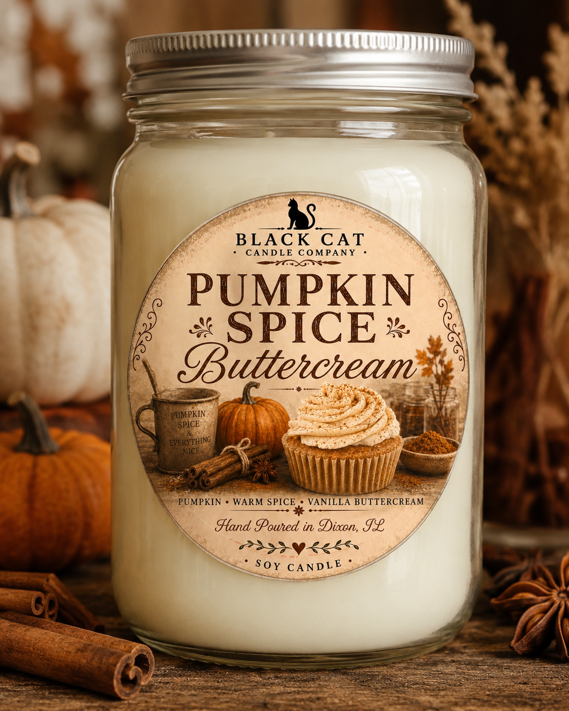 Pumpkin Spice Buttercream