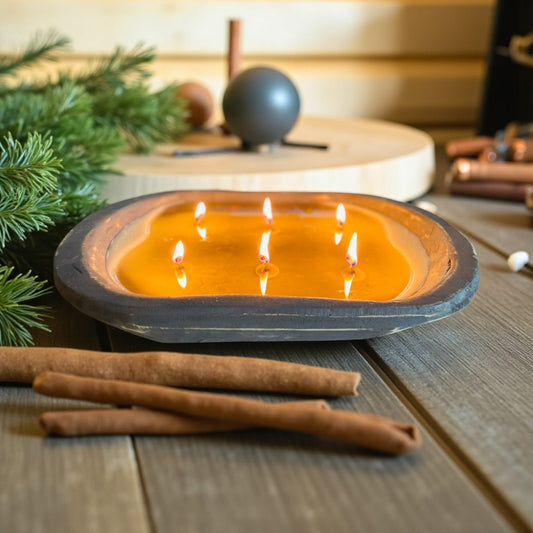 Dough Bowl-Industrial Gray Color