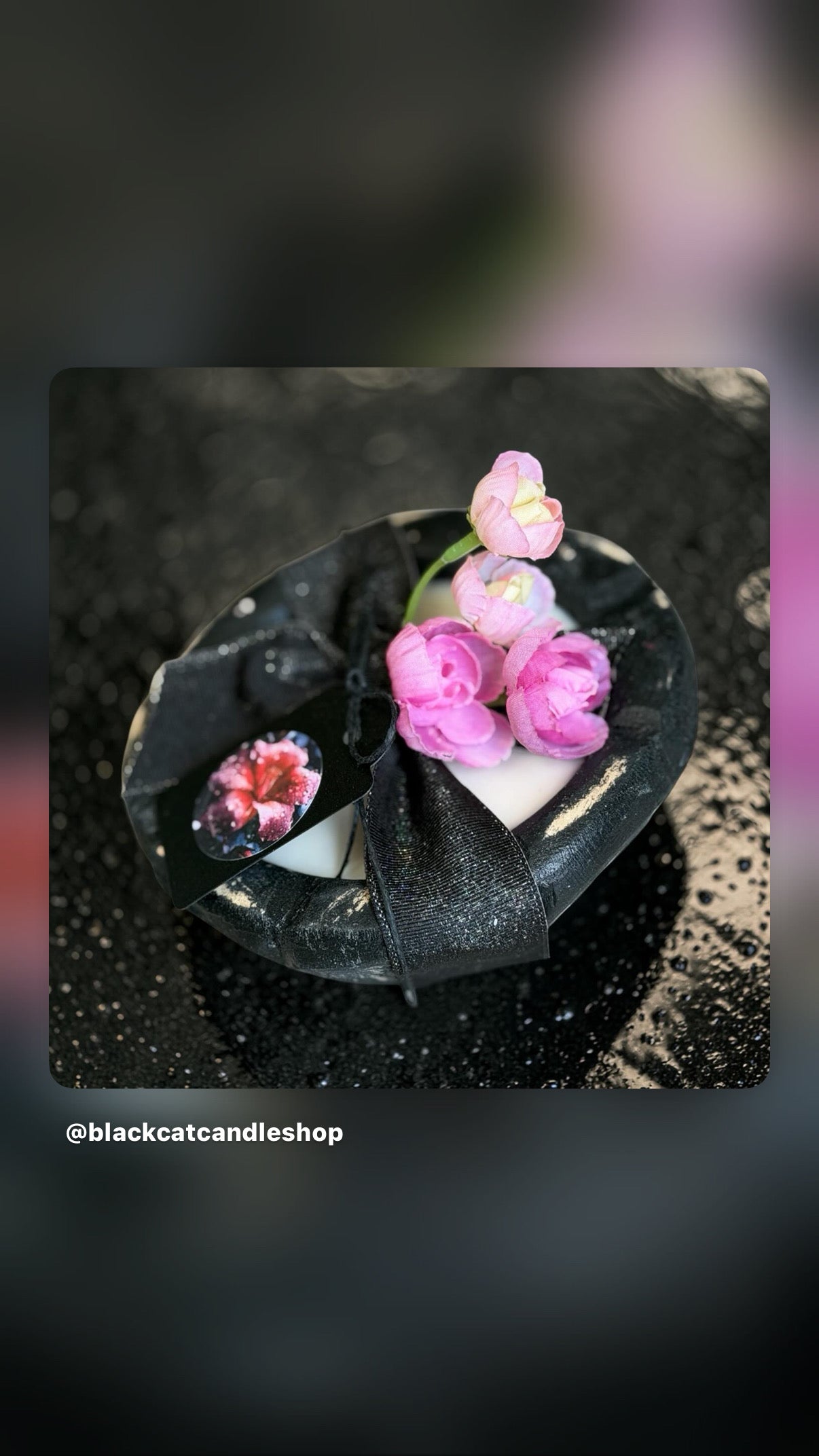 Flower Bowl Candle