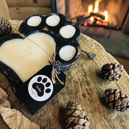 Paw Print Candle 🐾