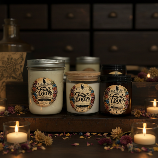Fruit Loops Candle