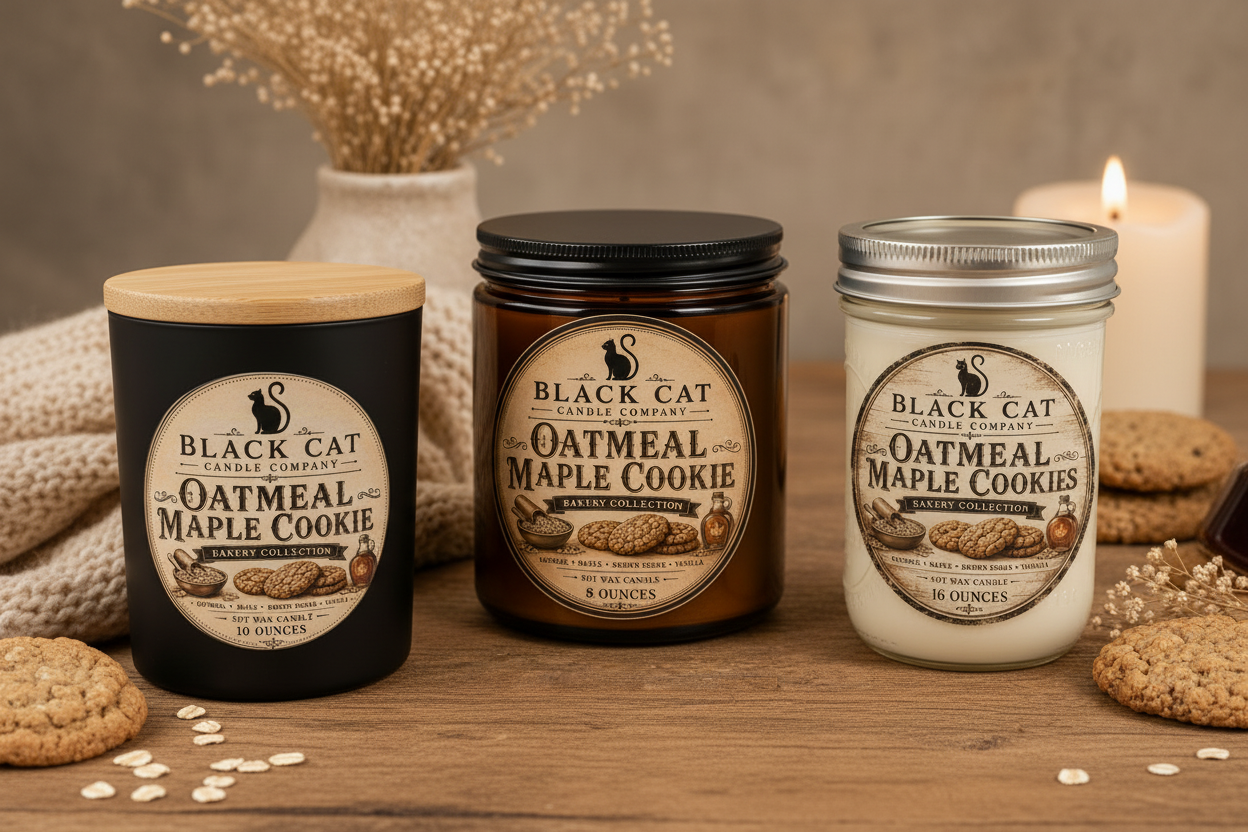 Oatmeal Maple Cookie — All Three Jars
