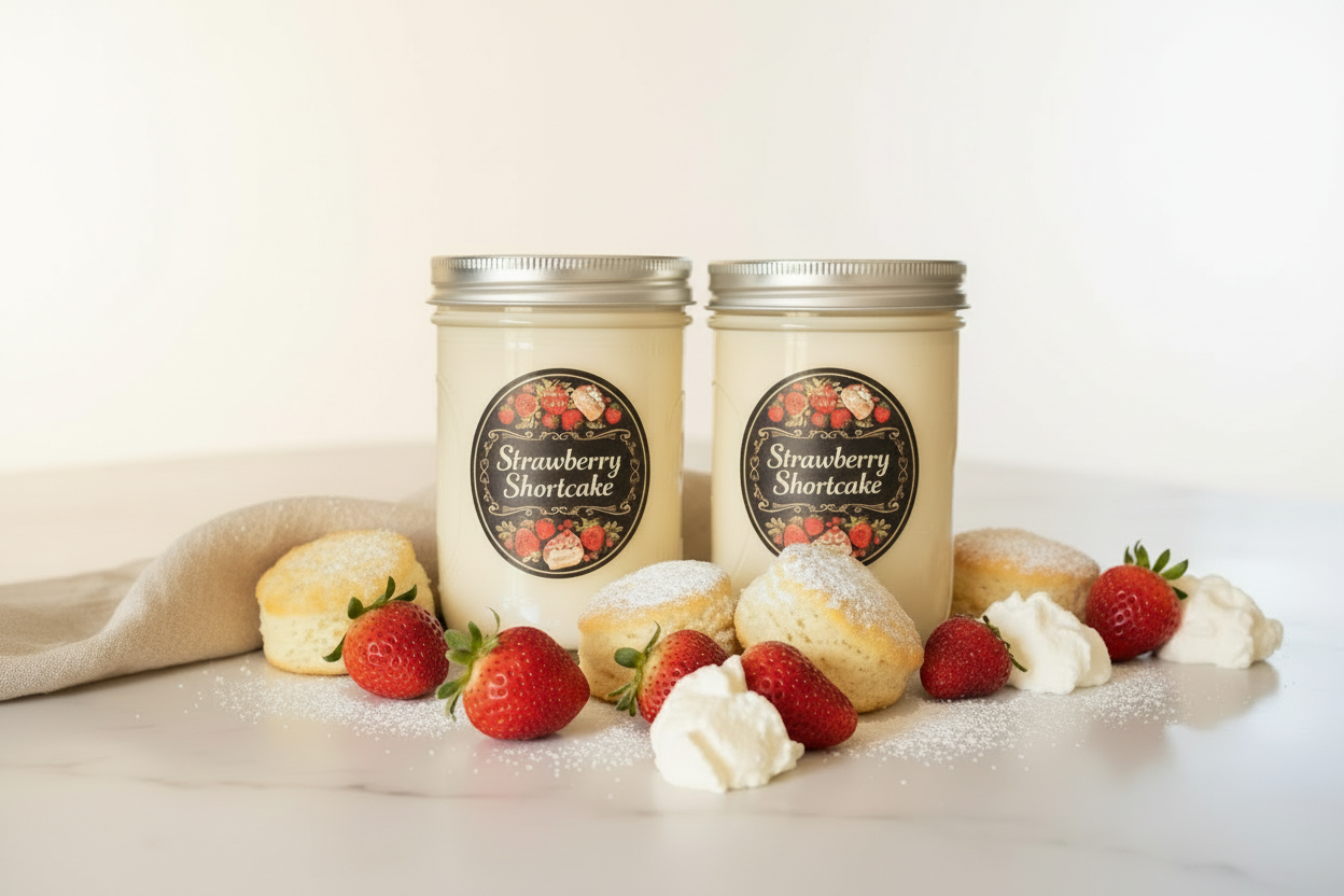 Strawberry Shortcake Candles - Studio Style