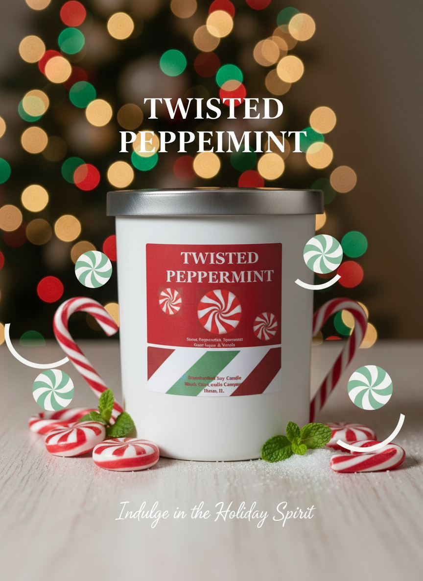 Twisted Peppermint Banner