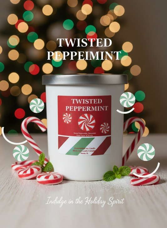 Twisted Peppermint Banner